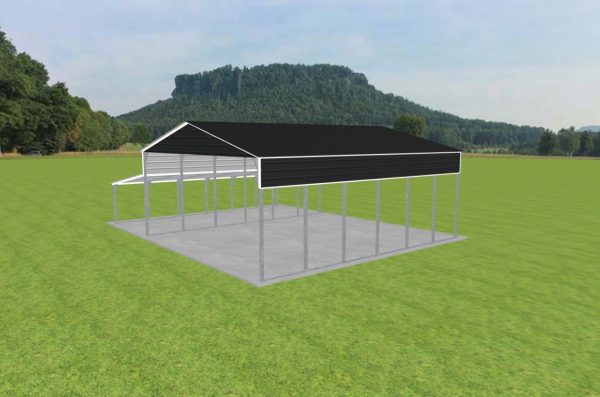 3 Car Carport 26 x 30 x 11