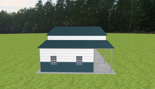 Carport with Storage 26 x 20 x 10 - Image 4