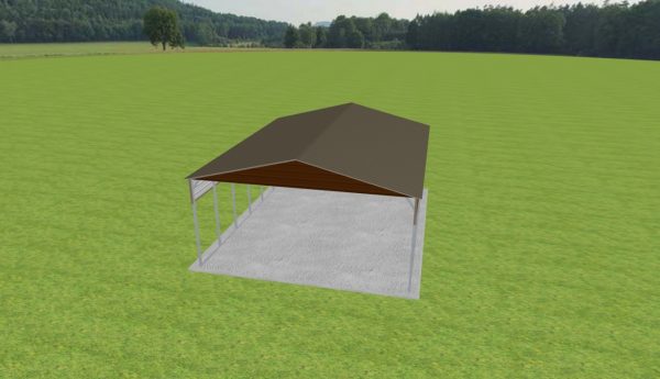 2 Car Carport 24 x 30 x 11 - Image 4