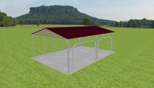 2 Car Carport 20 x 30 x 10