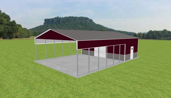 Carport with Storage 30 x 45 x 11