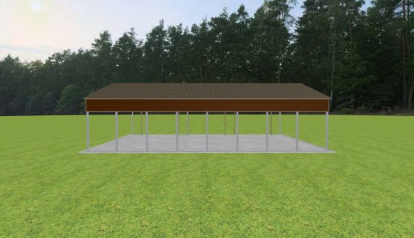 3 Car Carport 30 x 40 x 9 - Image 4