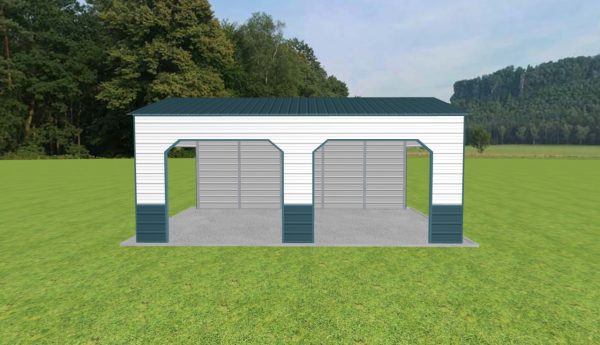 2 Car Carport 18 x 25 x 10 - Image 2