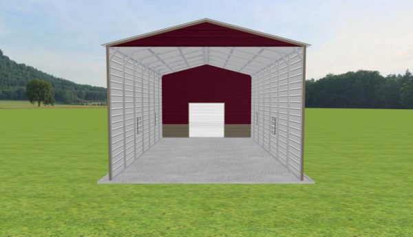 Carport with Storage 20 x 50 x 14