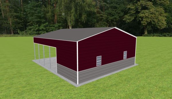 Carport with Storage 26 x 30 x 10 - Image 3