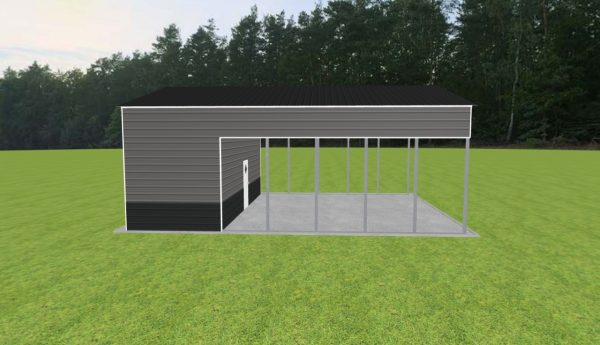 Carport with Storage 28 x 35 x 13 - Image 5