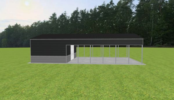 Carport with Storage 24 x 45 x 10 - Image 5