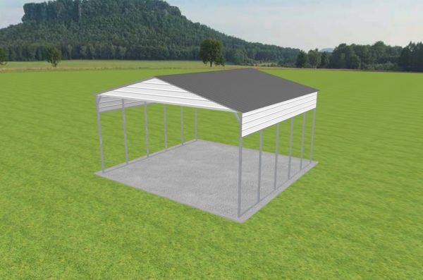 3 Car Carport 26 x 25 x 13