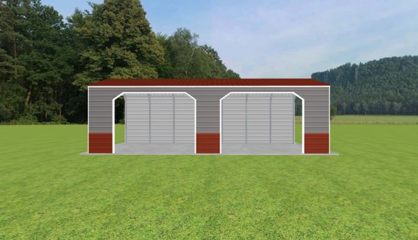 2 Car Carport 18 x 35 x 10 - Image 2