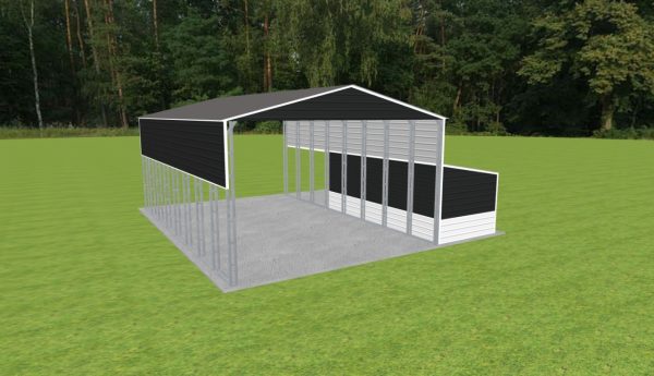 Carport with Storage 26 x 40 x 15 - Image 5