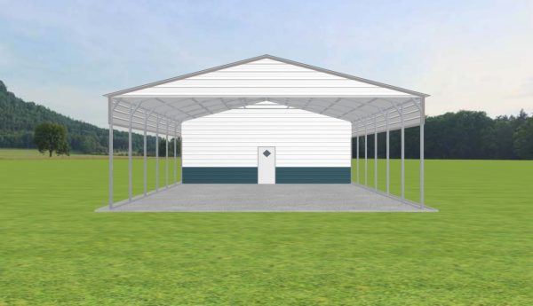 Carport with Storage 30 x 40 x 11 - Image 2