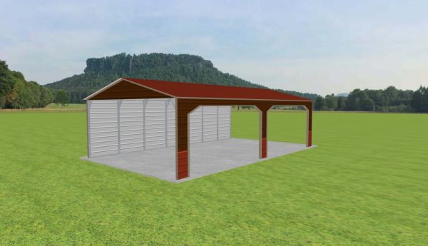 2 Car Carport 20 x 35 x 9