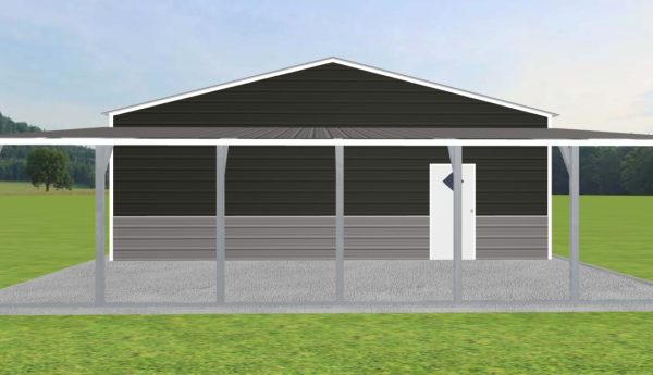 Garage with Lean To 30 x 40 x 10 - Image 3