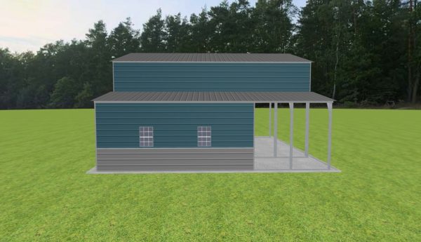 Carport with Storage 26 x 30 x 15 - Image 3