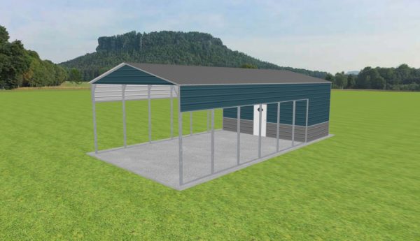 Carport with Storage 20 x 40 x 11