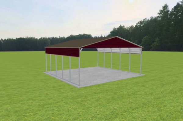 3 Car Carport 26 x 25 x 10