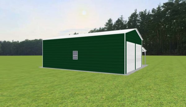 Garage with Lean To 20 x 30 x 10 - Image 4