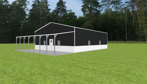 Garage with Lean To 34 x 40 x 12 - Image 3