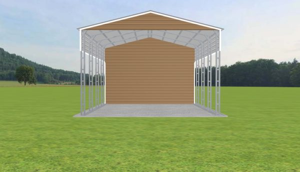 Carport with Storage 24 x 30 x 15 - Image 2