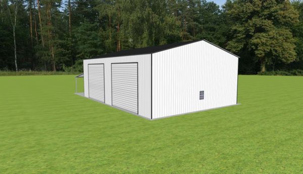 Garage with Lean To 36 x 50 x 16 - Image 4