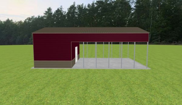 Carport with Storage 28 x 45 x 14 - Image 5