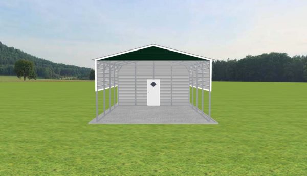 Carport with Storage 18 x 20 x 10 - Image 3