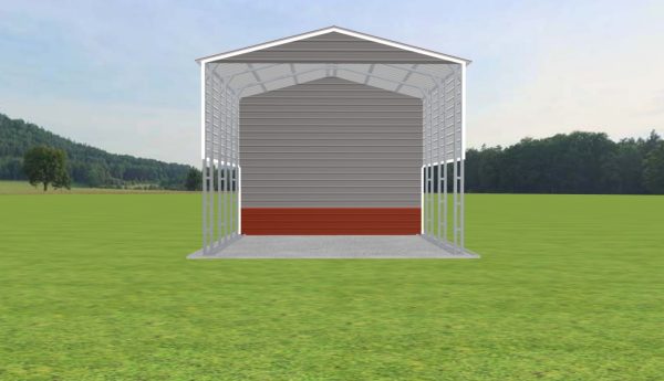 Carport with Storage 20 x 20 x 15 - Image 2