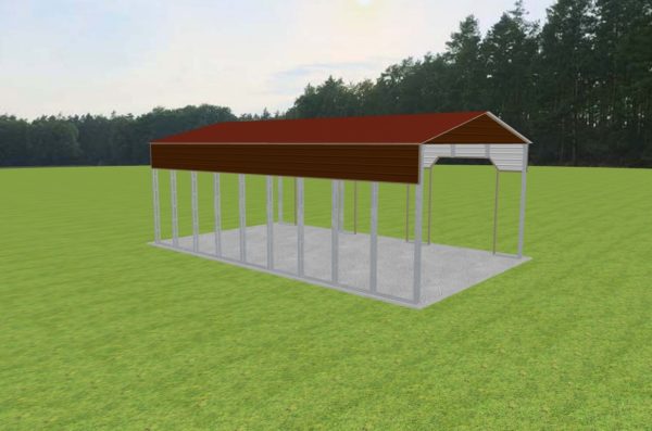 3 Car Carport 26 x 45 x 15 - Image 4