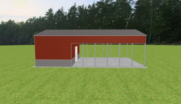 Carport with Storage 28 x 45 x 13 - Image 5