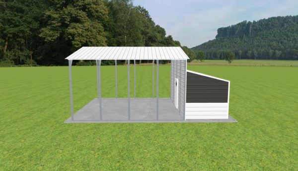 Carport with Storage 20 x 20 x 11 - Image 5