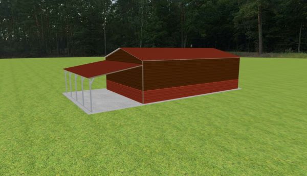 3 Car Carport 22 x 35 x 10 - Image 4