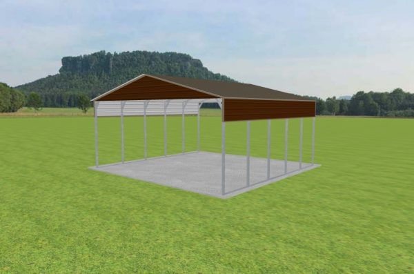 3 Car Carport 26 x 25 x 11