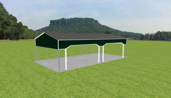 2 Car Carport 20 x 40 x 10