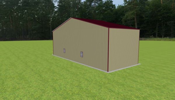 3 Car Residential Steel Garage 50 x 20 x 16 - Image 5