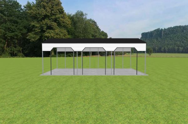 3 Car Carport 26 x 45 x 14 - Image 2