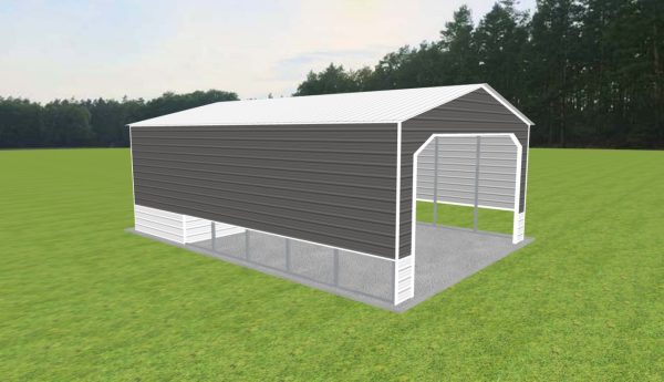 Carport with Storage 24 x 35 x 12 - Image 4