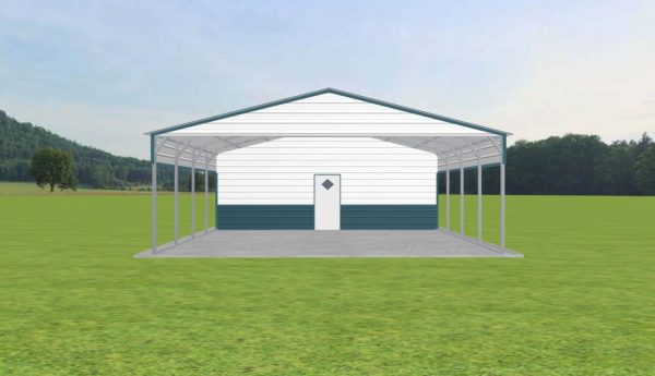 Carport with Storage 26 x 30 x 9 - Image 2