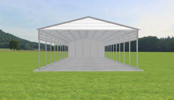 Carport with Storage 24 x 50 x 10 - Image 3