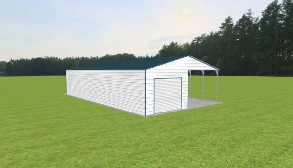 Carport with Storage 28 x 50 x 10 - Image 4