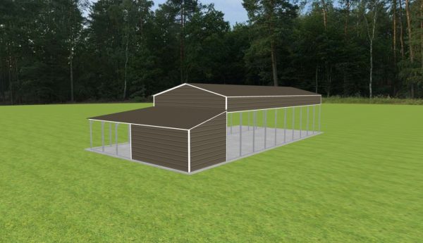 Carport with Storage 20 x 50 x 12 - Image 5