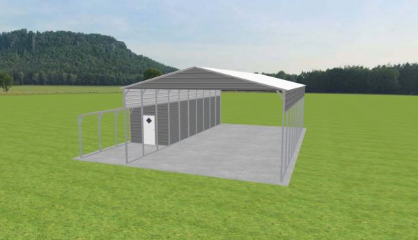 Carport with Storage 26 x 50 x 13 - Image 5