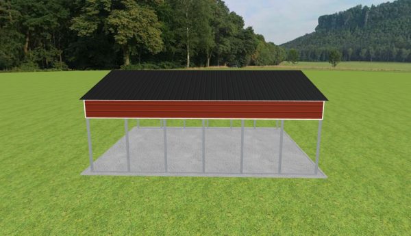 2 Car Carport 24 x 30 x 10 - Image 3