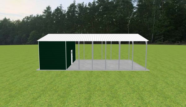 Carport with Storage 24 x 40 x 11 - Image 5