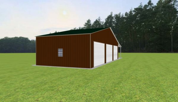 Garage with Lean To 46 x 20 x 10 - Image 4