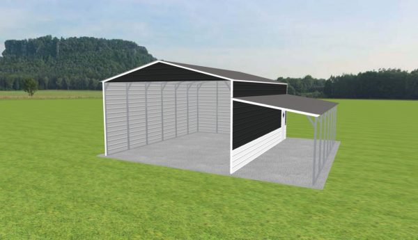 2 Car Carport 22 x 30 x 12