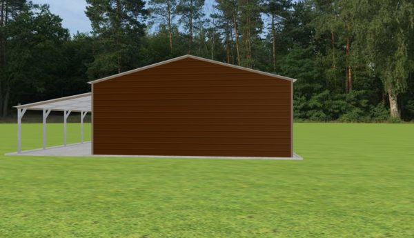 2 Car Garage with Lean To 24 x 40 x 9 - Image 5