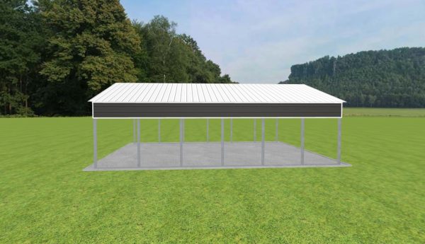 3 Car Carport 26 x 30 x 8 - Image 3