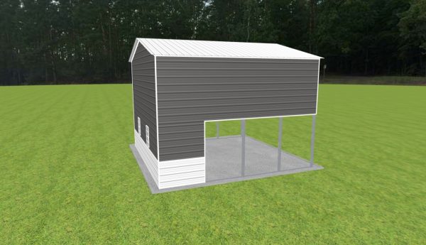 Carport with Storage 20 x 20 x 14 - Image 5