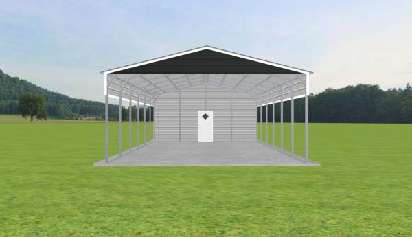 Carport with Storage 22 x 30 x 10 - Image 3