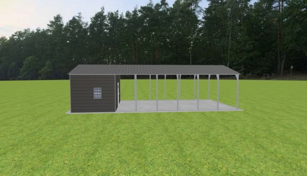 Carport with Storage 20 x 40 x 9 - Image 4